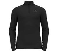 Odlo BL Top Turtle Neck L/S Half Zip Fundamen Black XXL