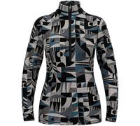 ODLO Bl Top Turtle Neck L/s Half Zip Heritage W - Femme - Noir - taille S- modèle 2025