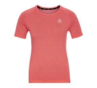 Odlo Blackcomb Ceramicool T-Shirt Short Sleeve Crew Neck Femme Saumon - Tee-shirts de running femmes M