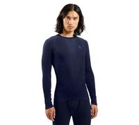 Odlo Performance Warm Blackcomb Long Sleeve Base Layer Bleu L Homme