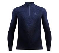 Odlo Blackcomb Eco Baselayer Turtle Neck Shirt Half Zip Homme M