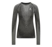 Odlo Blackcomb Eco Big Logo Top Crew Neck Maillot De Corps Femmes - Noir, Taille L