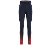 Collant long femme odlo blackcomb bleu