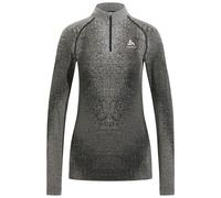 ODLO Blackcomb Eco Bl Top Turtle Neck L/s Half Zip W - Femme - Gris - taille XS- modèle 2026