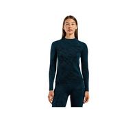 Odlo Performance demi-zip femme L Bleu Marine