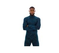 Odlo - Performance Warm Blackcomb Bl Top L/S Half Zip - Sous-vêtement synthétique - XL - reflecting pond