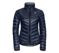 Odlo Blouson en Duvet Femme AIR Cocoon Blouson AIR Cocoon Femme Peacoat - Monument FR: XS (Taille Fabricant: XS)