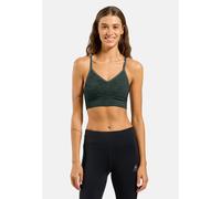 Odlo Brassière de sport à maintien léger Seamless pour femme, M, vert