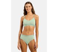 Odlo Brassière de sport douce en laine mérinos pour femme, XS, green