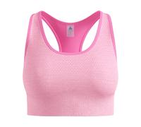 Odlo - Brassière respirante - Seamless Medium - Padded Bra W Hyper Pink Melange pour Femme - Taille M - Rose Rose M