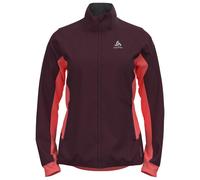 Odlo - Brensholmen Wmn Jkt Siesta/Winetasting - XS - Veste ski de fond