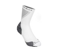 Odlo Ceramicool Run Crew Chaussettes De Running-Blanc, Taille 36-38