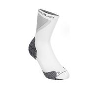 Odlo Ceramicool Run Crew Chaussettes De Running - Blanc, Taille 36-38
