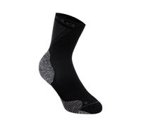 Odlo Ceramicool Run Crew Chaussettes De Running - Noir, Taille 42-44