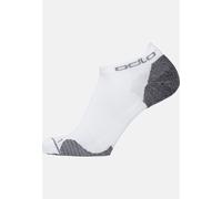 Odlo Chaussettes basses Ceramicool Run, 45-47, blanc