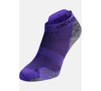 Odlo Chaussettes basses Ceramicool Run, 45-47, violet