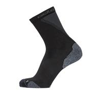 Odlo Chaussettes de running Ceramicool Run Crew Mixte Noir Taille 45-47