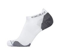 Odlo Chaussettes Ceramicool Run Low - Blanc/Gris - Taille 36-38