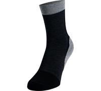 Chaussettes odlo performance wool mid noir gris