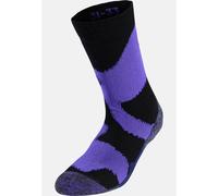 Odlo Chaussettes mi-mollet Mérinos Warm Kids pour enfant, 31-33, violet