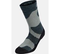 Odlo Chaussettes mi-mollet Mérinos Warm Kids pour enfant - Randonnée - vert, 31-33