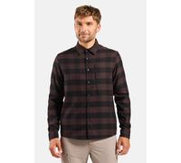 Odlo Chemise À Manches Longues Halden Pour Homme, L, Bordeaux