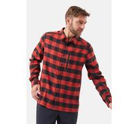 Odlo Halden Check Long Sleeve Shirt Rouge L Homme