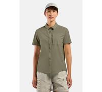 Odlo Chemise de randonnée à manches courtes Essentials pour femme, M, vert