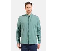 Odlo Chemise de randonnée à manches longues Essentials pour homme, L, vert