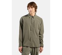 Odlo Chemise de randonnée à manches longues Essentials pour homme, M, vert