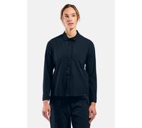 Odlo Chemise manches longues Essential pour femme - Randonnée - bleu marine, M