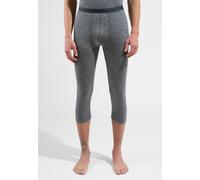 Odlo Collant 3/4 technique en laine mérinos 200 Natural pour homme, XXL, gris