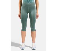 Odlo Collant de running 3/4 Essential Mesh pour femme - Training, Running - vert, XS