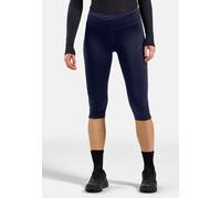 Odlo Collant de running ¾ Essentials pour femme, S, blau