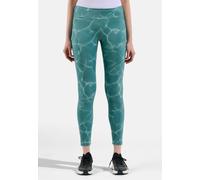 Odlo Zeroweight Print Collant De Course Femmes - Bleu Gris, Taille XL
