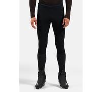 Odlo Collant de ski de fond coupe-vent Zeroweight Pro Performance Wool pour homme, L, noir