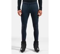 Odlo Collant de ski de fond coupe-vent Zeroweight Pro Warm pour homme, M, bleu marine
