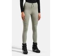 Odlo Collant de ski de fond Zeroweight Pro Windproof Warm pour femme - Ski de fond - vert, S