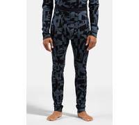 Odlo Collant technique à motif en jacquard Merino Warm pour homme, S, blau
