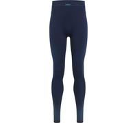 Odlo Performance Warm Caleçon Hommes - bleu foncé, Taille M