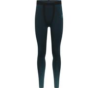 Odlo - Collant technique sans coutures chaud et respirant - BL Bottom Long Performance Warm Blackcomb Provincial Blue pour Homme - Taille S - Bleu Bleu S