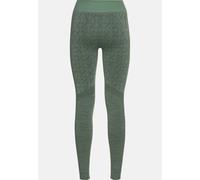Odlo Collant technique Slokar en Performance Wool Warm pour femme, L, green