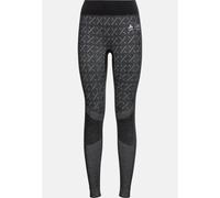 Odlo Collant technique Slokar en Performance Wool Warm pour femme - Ski et snow - noir, M