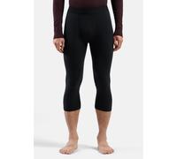 Odlo Collant trois quarts Revelstoke Performance Wool Warm pour homme, XXL, noir