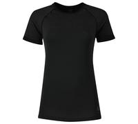 Odlo T-shirt Base Layer Performance Light manches courtes col rond Eco Femme Noir XS