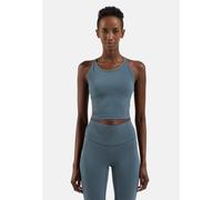 Odlo Crop top de running Active 365 2-In-1 Seamless pour femme, XL, vert
