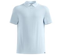 Odlo Cubic Light Short Sleeve Polo Bleu M Homme