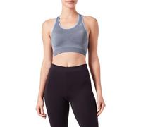 ODLO Damen Seamless Medium Ceramicool Sport-BH Soutien-Gorge, Bleu, XS aux Femmes