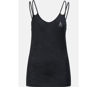 Odlo Débardeur à bretelles fines et col V Natural Performance Wool 130 pour femme, XL, black
