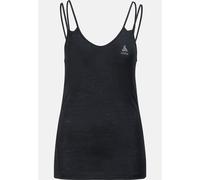 Odlo Débardeur à bretelles fines et col V Natural Performance Wool 130 pour femme, XS, noir